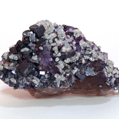 Galena, Calcite, and Fluorite