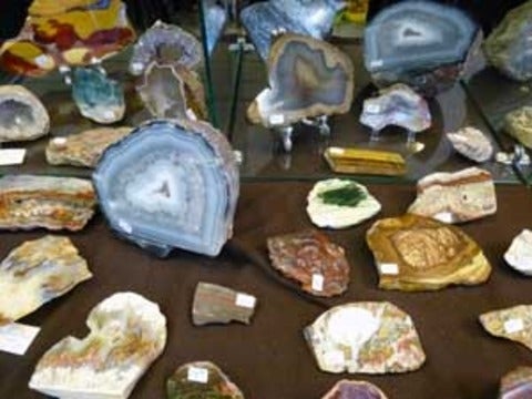 Ancaster gem show minerals 