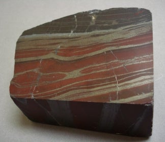 Banded Iron Formation; bands clearly visible