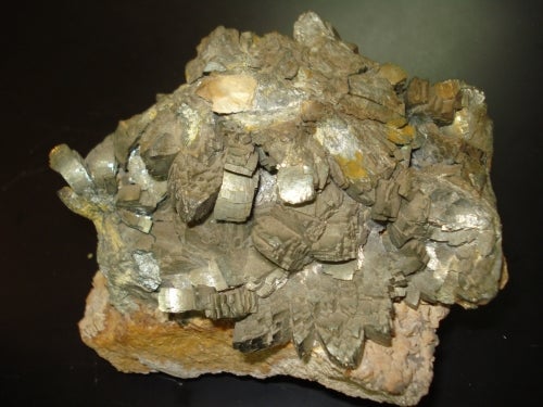 brown marcasite specimen