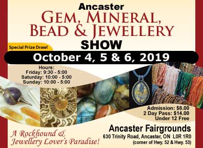 Postcard of ancaster gem show dates and hours