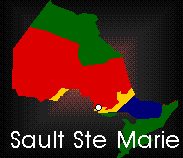 A map of Sault Saint Marie