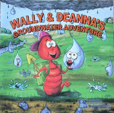 Book cover for Wally & Deanna's Groundwater adventure