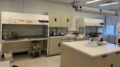 The EMAL laboratory in PHY 228.