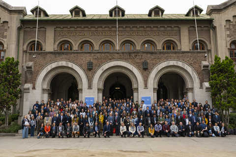 Bhaleka and group in Chile for the IPCC meeting