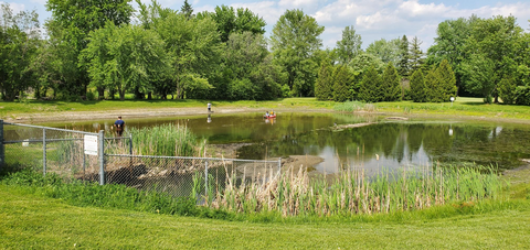 Stormwater pond