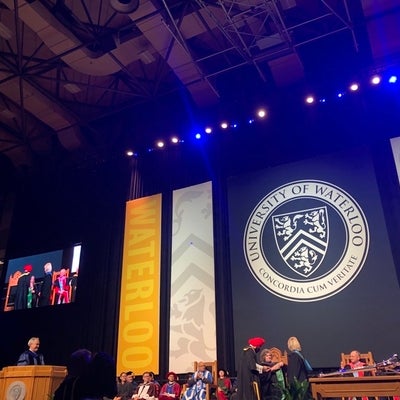 Marianne at convocation