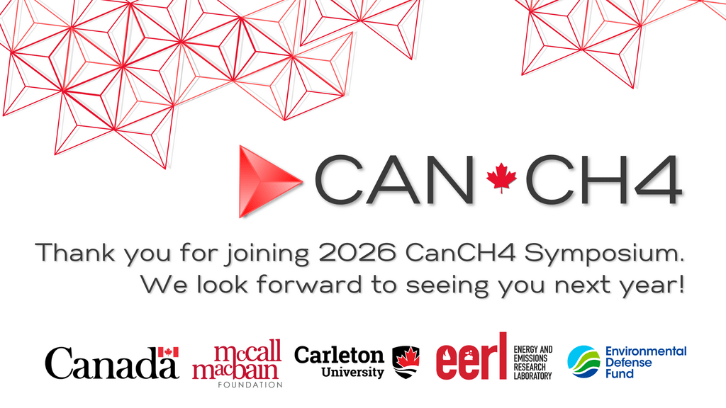 Banner for CanCH4 symposium