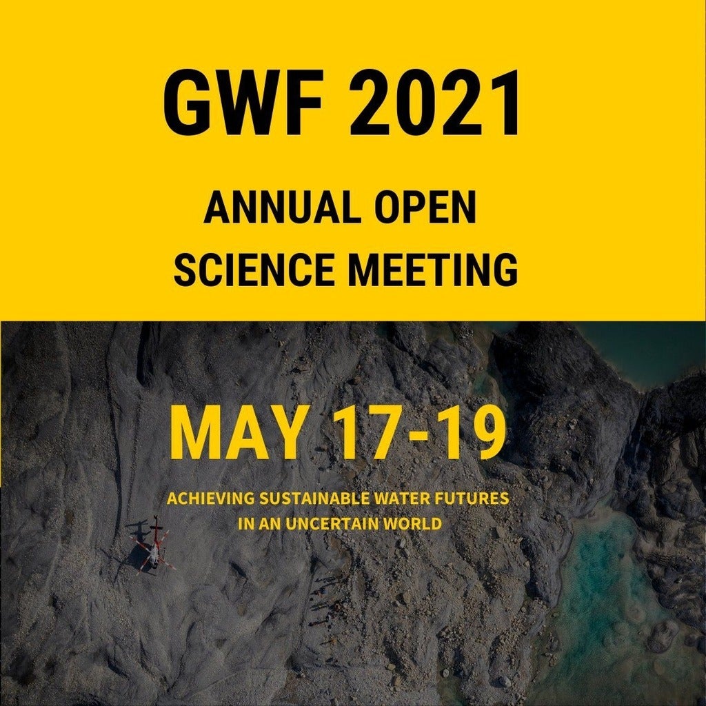 Logo for event which reads: GWF 2021 Annual Science Meeting May 17-19