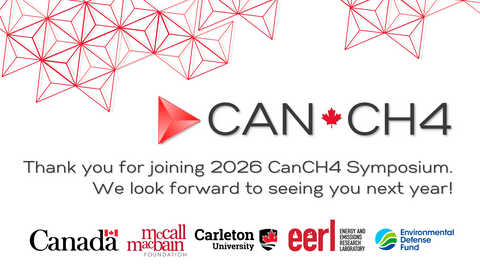 Banner for CanCH4 symposium