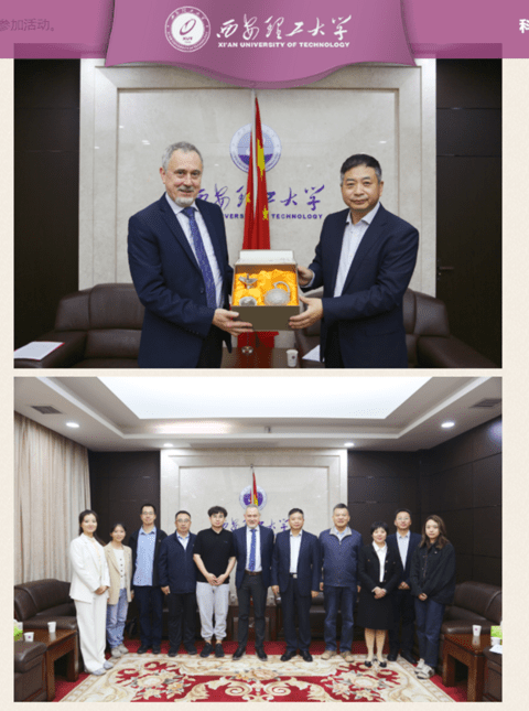 Philippe Van Cappellen at Xi’an University of Technology