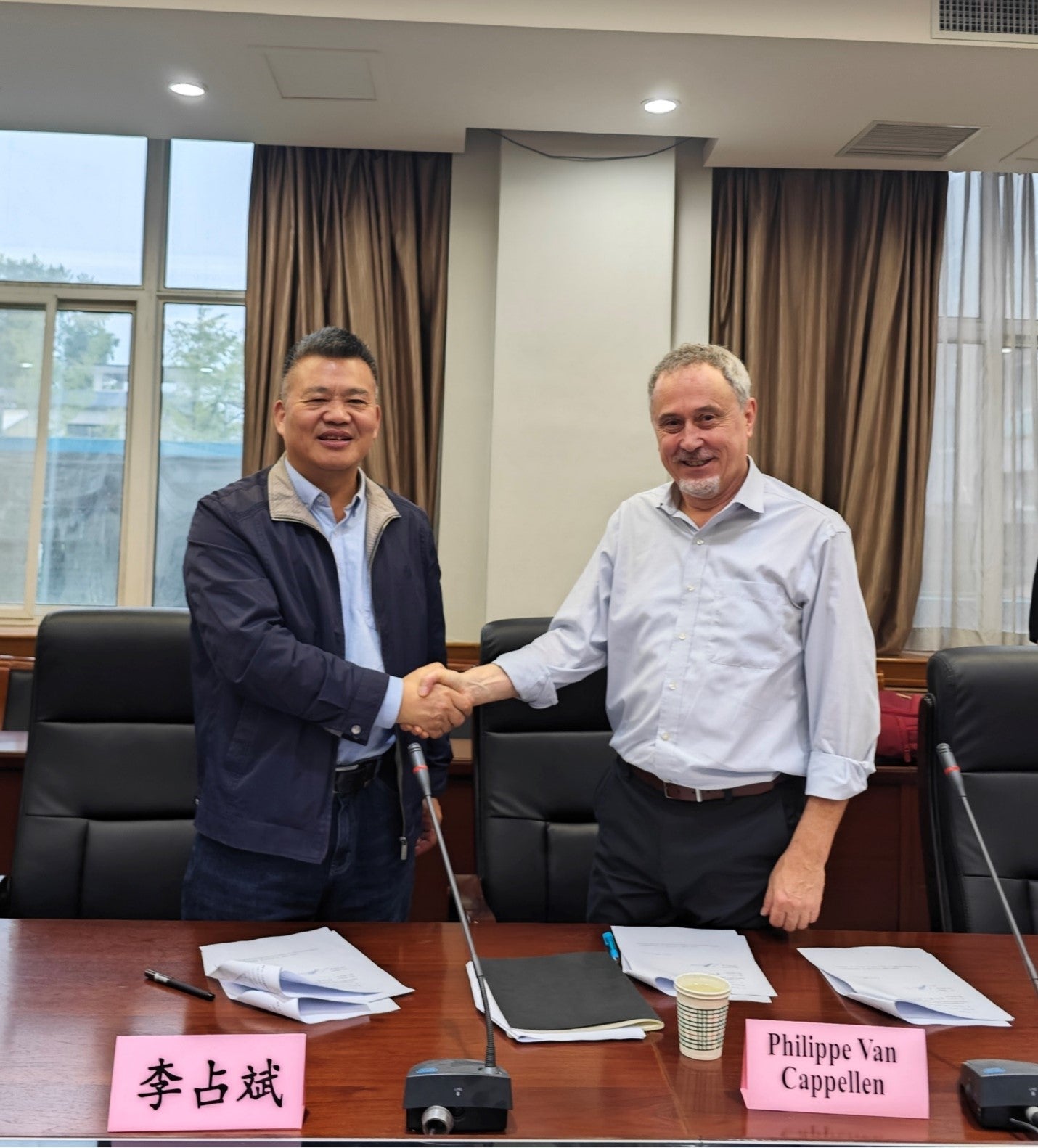 Philippe Van Cappellen at Xi’an University of Technology