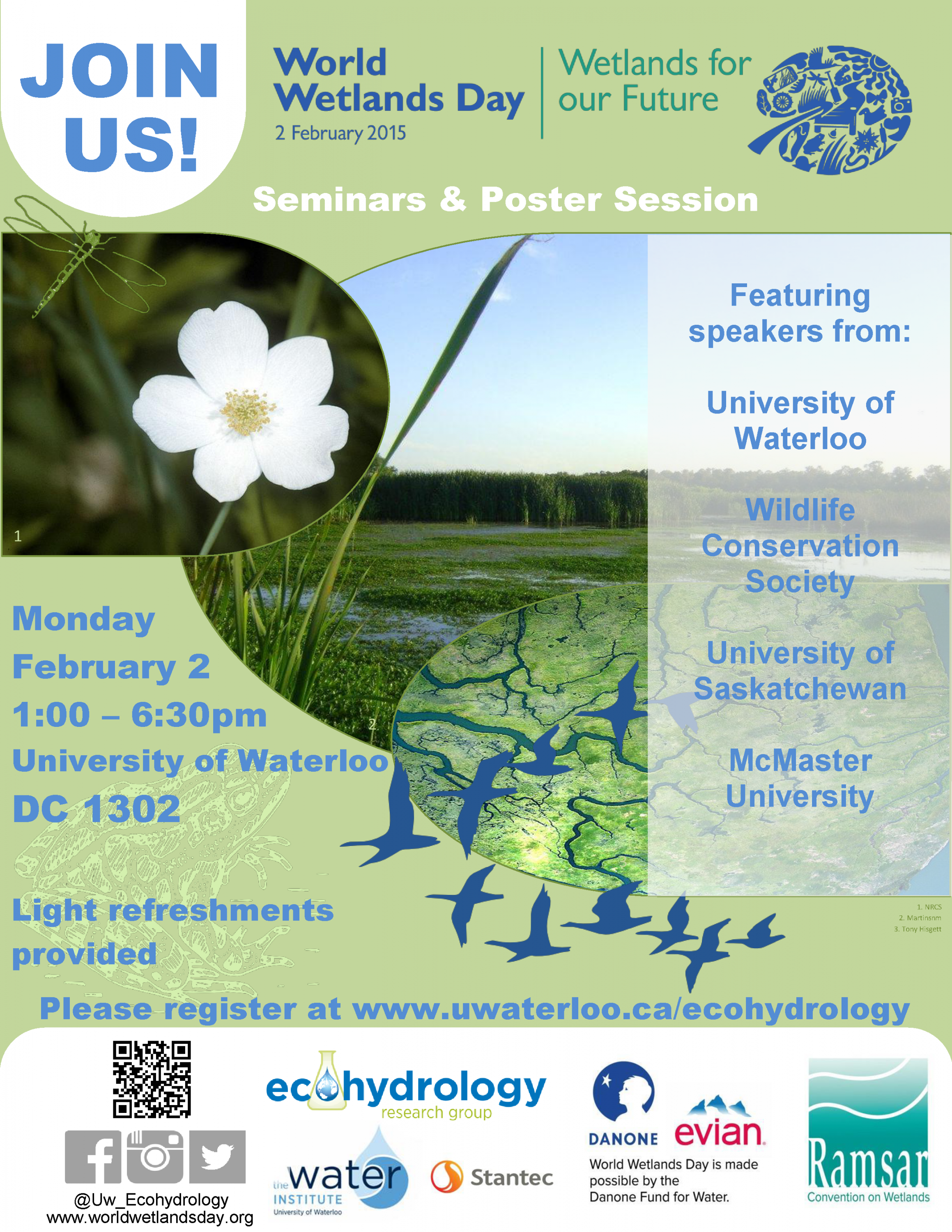 World Wetlands Day 2015 poster