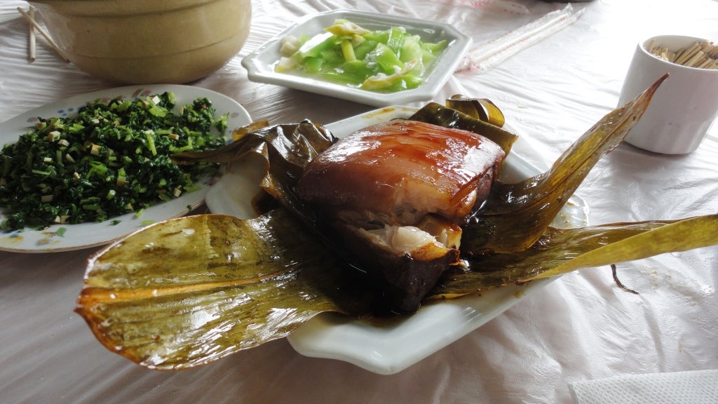 Dongpo pork near Hangzhou