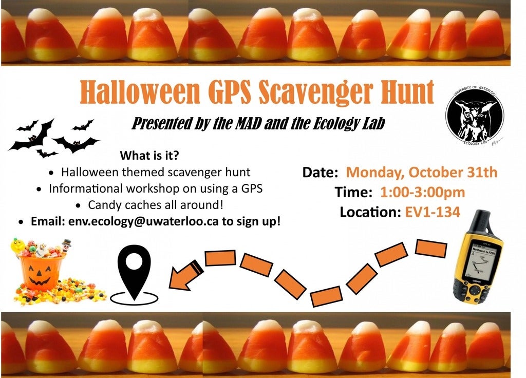 GPS Halloween workshop