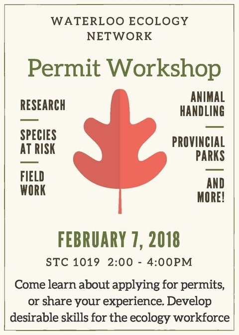 Permit Workshop poster