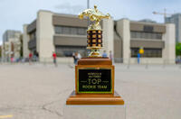 Top Rookie Team trophy picture