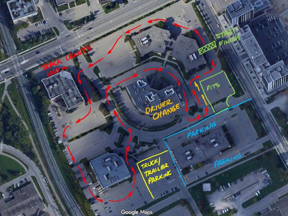 image of race track for 2026 ev challenge