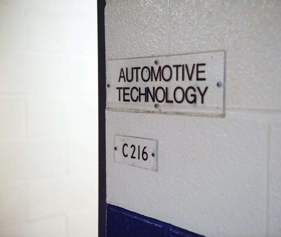 Automotive technology sign
