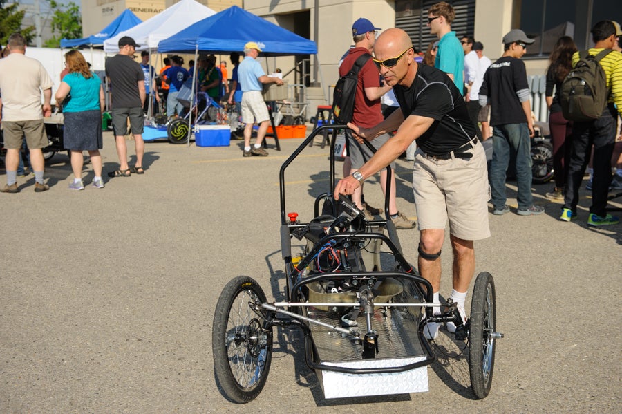 Banting's car's frame