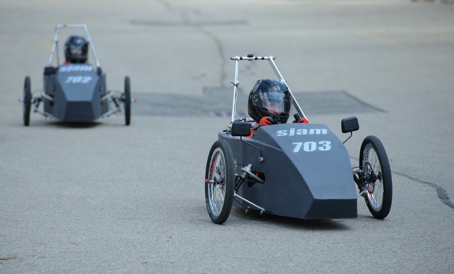 Two SJAM cars side-by-side