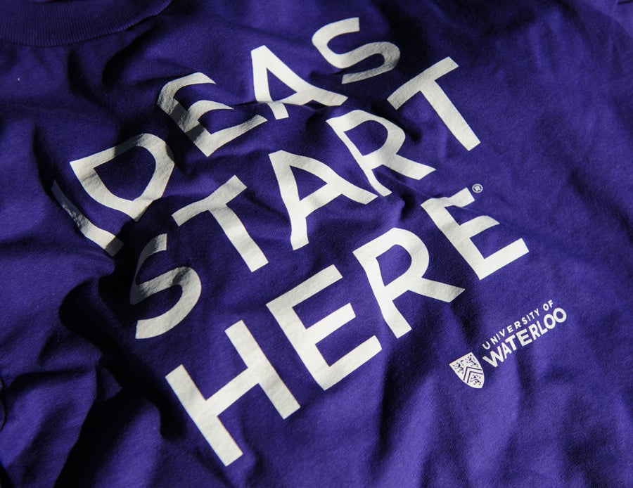 "Ideas start here" tshirt