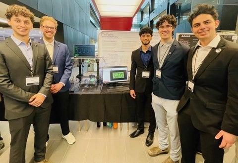 Matthew Garth, Jack Greenwood, Neil Kaus, Sebastien Paradis and Easson Weisshaar 