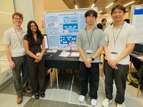 Sairah Amuthan, Alexander Cholmsky, Eric Gan and Rick Pan 