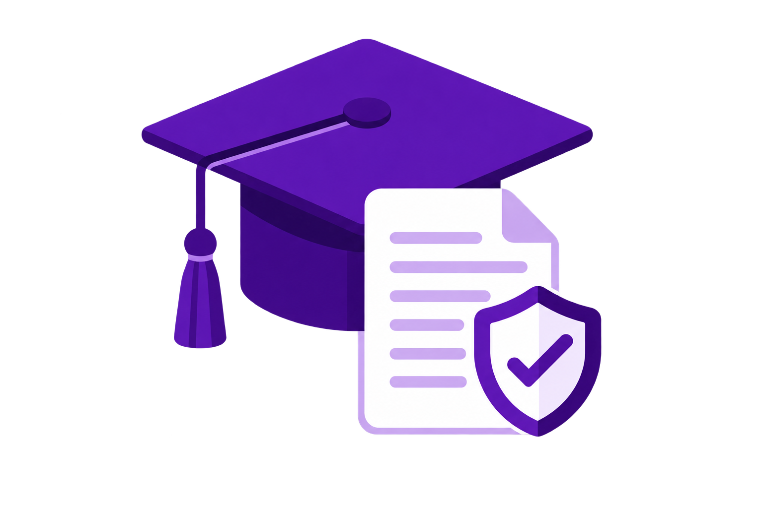 Academic Integrity Graduation Icon