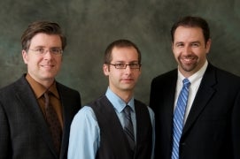 Steve Brenneman (BASc ’98), Tony Jedlovsky (BASc ’98), and Brian Orr (BASc ’98)