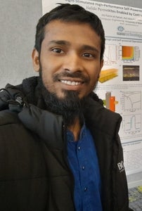 Md Rezwanul Haque, an MASc student in the Department of Electrical and Computer Engineering 