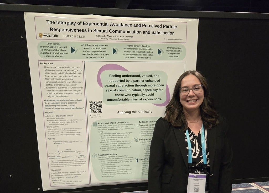 Kendra Wasson at the ABCT 2025 Conference