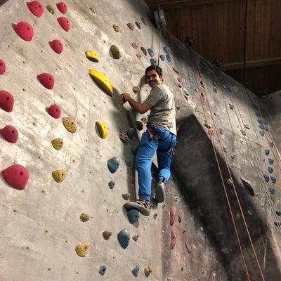 Aravind Climbing