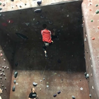 Colin Climbing