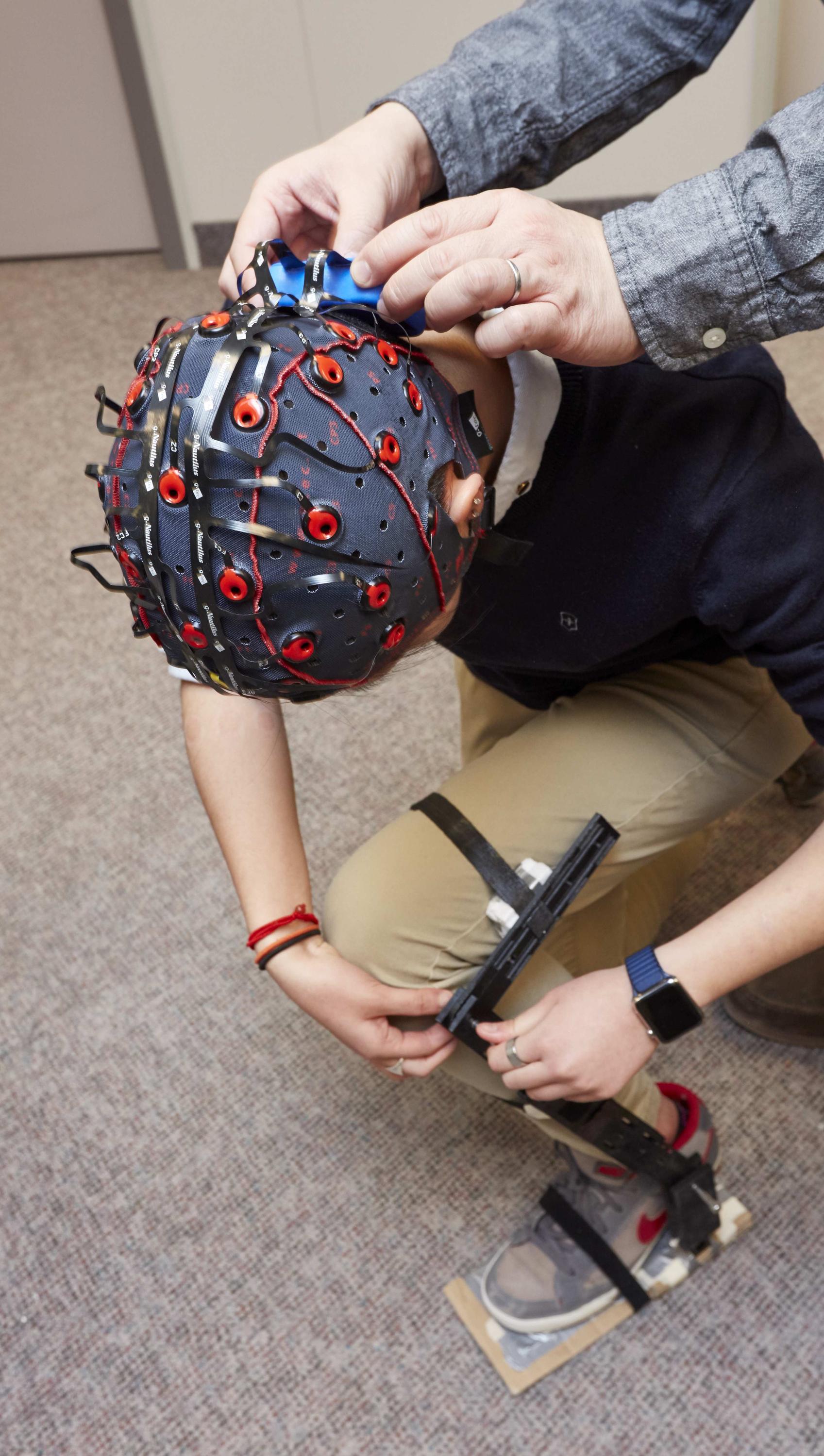 BCI and exoskeleton for parkinson's patients