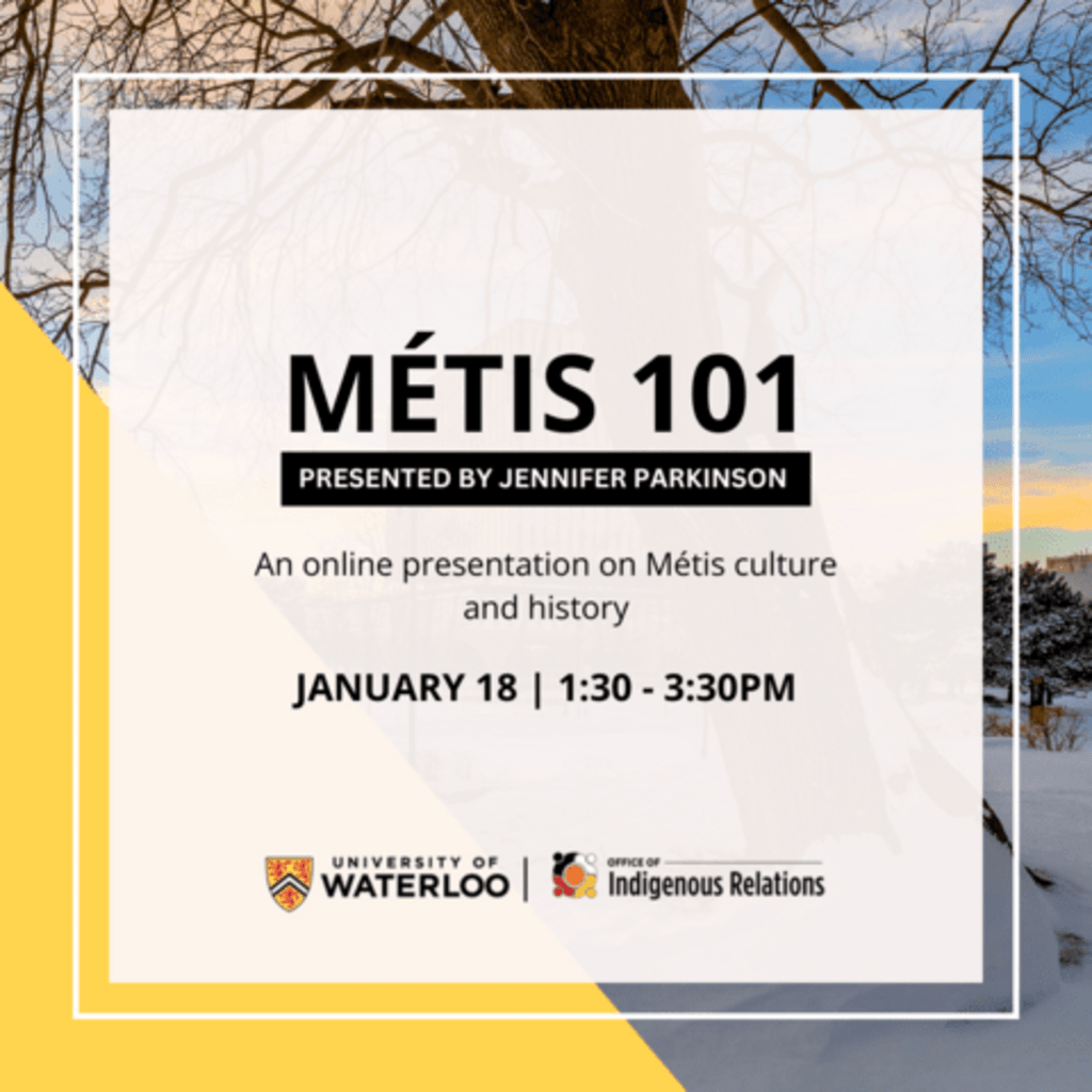 Metis 101 information poster