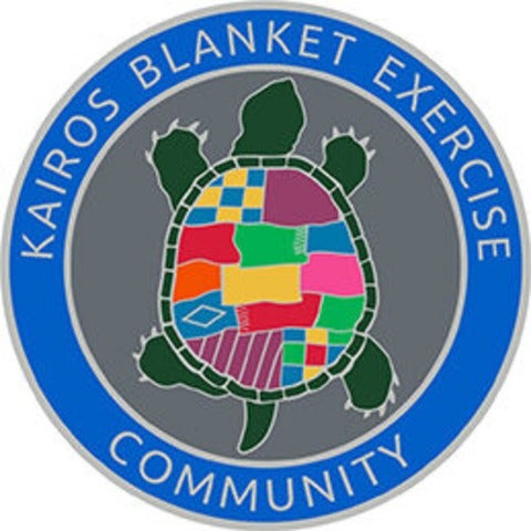 Kairos blanket exercise icon with turtle