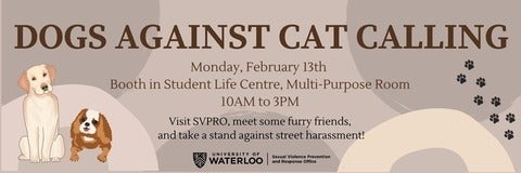 Dogs Against Cat Calling poster