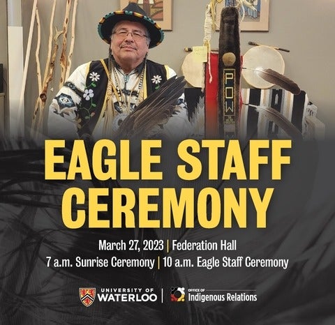 Eagle Staff Ceremony Flyer