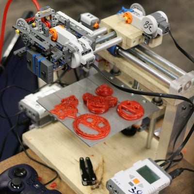 3D Printer using Lego NXT
