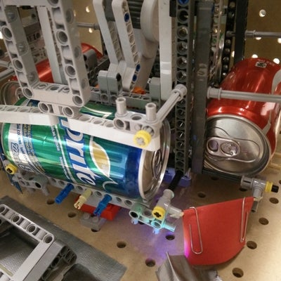 Drink Dispenser Robot Close-up