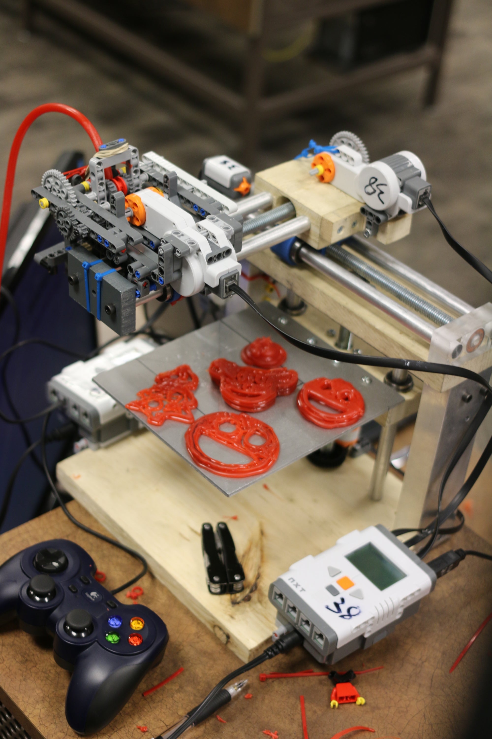 3D Printer using Lego NXT