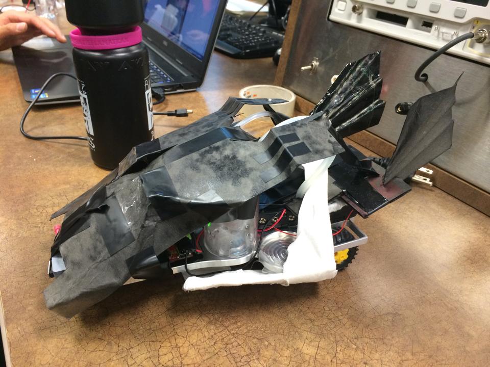 Batmobile fuel cell car