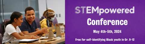 Banner for STEMpowered conference