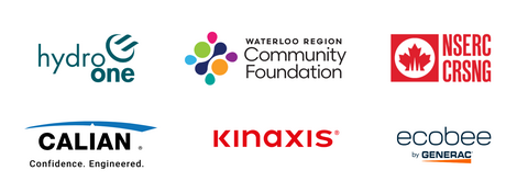 Supporters: Hydro One, Waterloo Region Community Foundation, NSERC, Calian, Kinaxis, EcobeeKinaxis