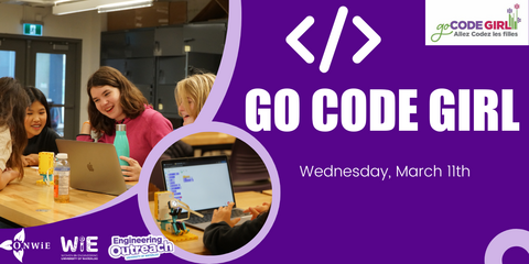 Go CODE Girl event poster