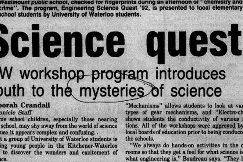 Engineering Science Quest Article 1994