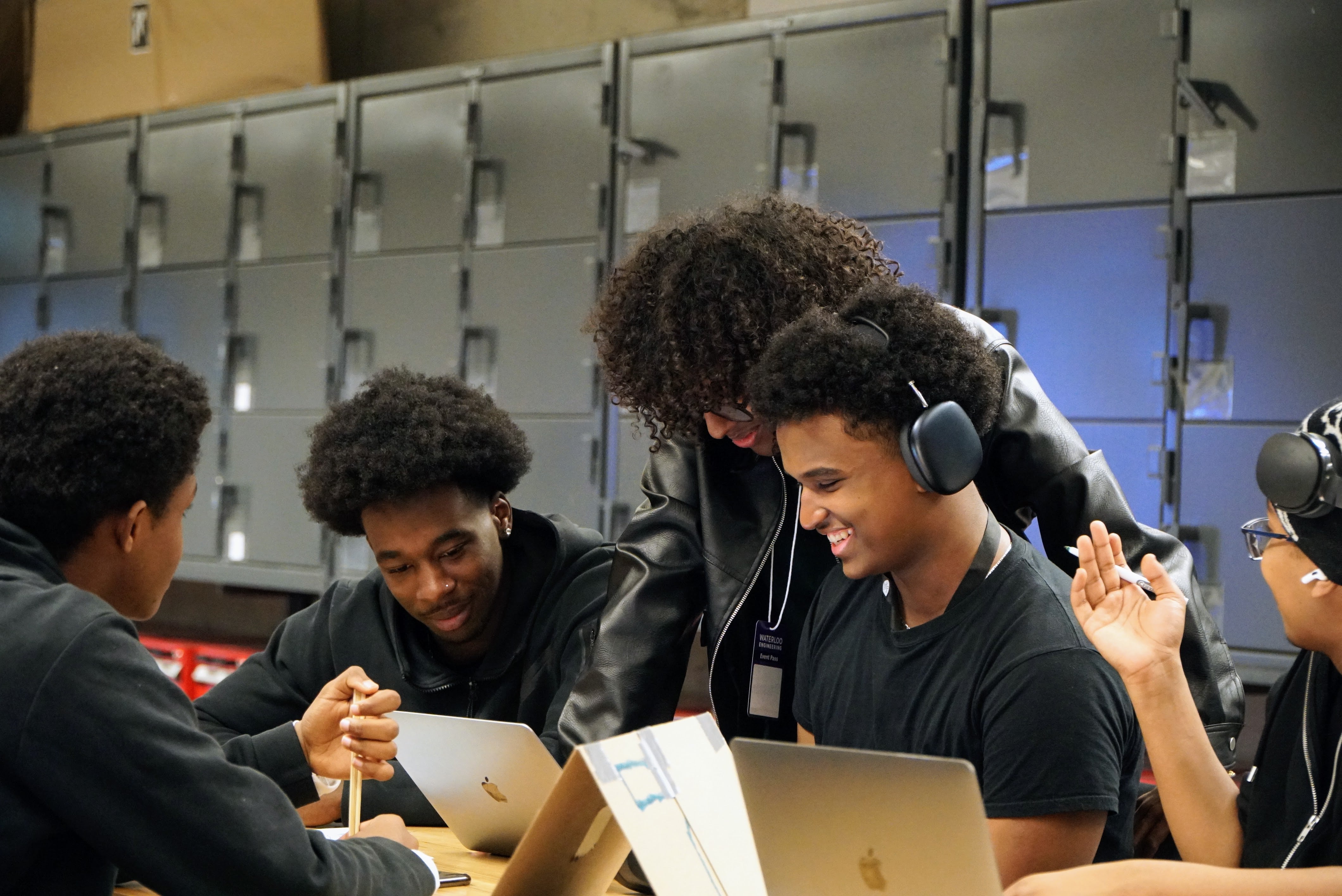 STEMpowered students work on design challenge