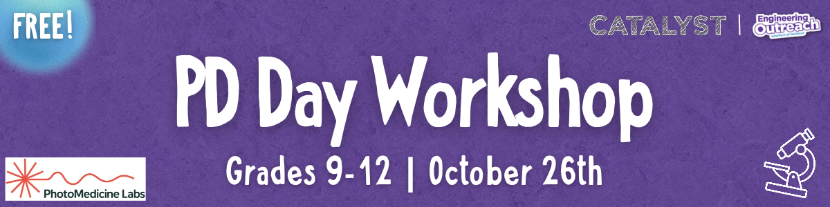PD Day Workshop Grades 9-12 October 26th