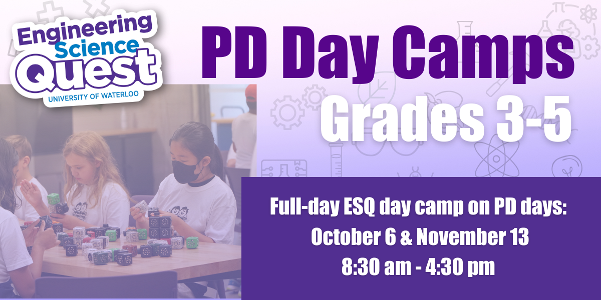 ESQ PD Day camps with details mentioned below